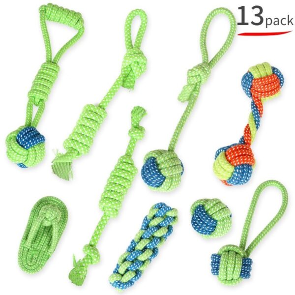 13PCS-Pet-Toys-for-Small-Dogs-Rubber-Resistance-To-Bite-Dog-Toy-Teeth-Cleaning-Chew-Training-2.jpg